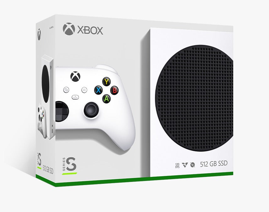 Consola Xbox Microsoft, Series S, de 512gb, digital, color blanco